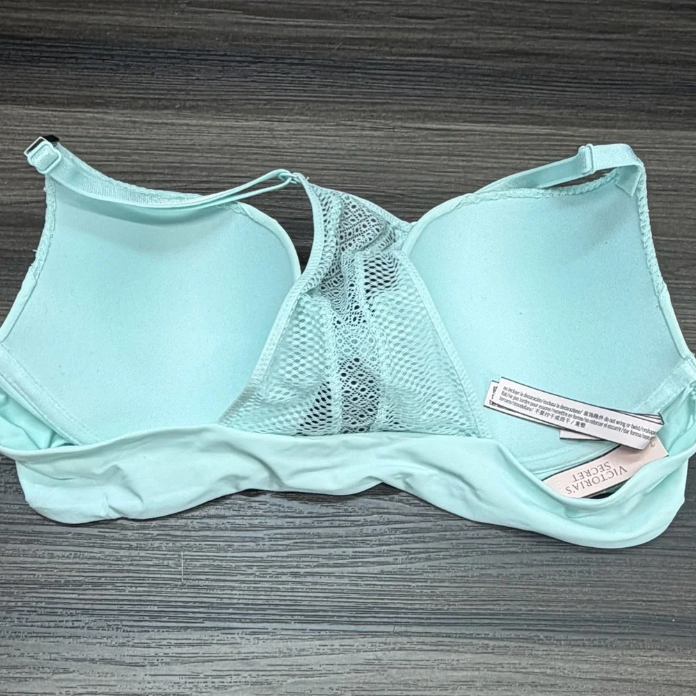Victoria’s Secret T-Shirt Push-Up Full Coverage Racerback Bra 36B NWT - Picture 3 of 4